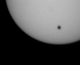 Venuša sa presúva cez disk Slnka - 8. 6. 2004